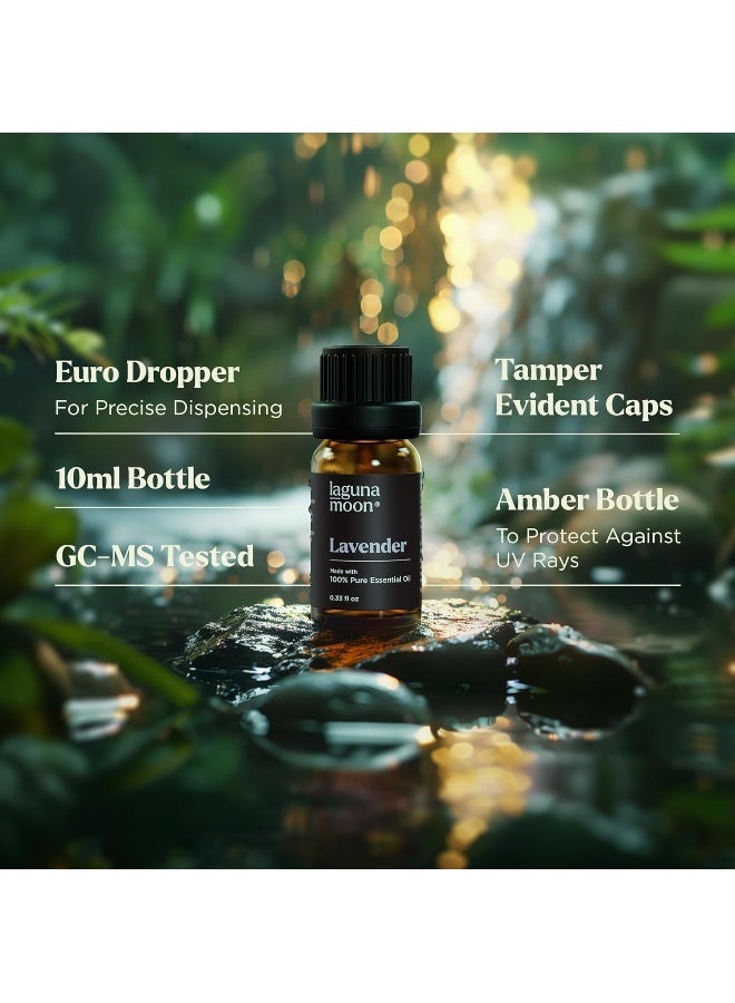 Lagunamoon Essential Oils Set - Top 6 Blends for Diffusers, Home Care, Candle Making Scents, Fragrance, Aromatherapy, Humidifiers, Gifts - Image 2
